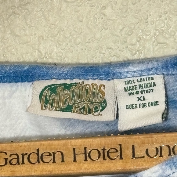 Vintage Collections ETC. Sequined Cabin Sleigh Snow Scene top. Women’s XL - Picture 6 of 9